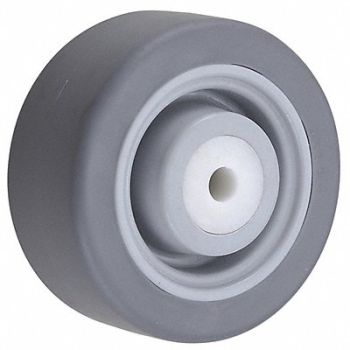 GRAINGER APPROVED Nonmark RBBR Tread Plastic Core Wheel, 26Y394