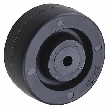 GRAINGER APPROVED Polyolefin Tread Wheel 3 210 lb., 26Y398