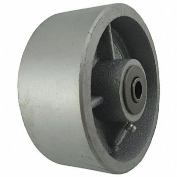 GRAINGER APPROVED Iron Tread Wheel 5 1300 lb., 26Y439