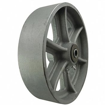 GRAINGER APPROVED Iron Tread Wheel 8 1800 lb., 26Y441