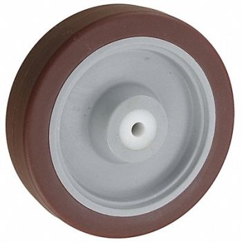 GRAINGER APPROVED PUR Tread on Plastic Core Wheel, 26Y443