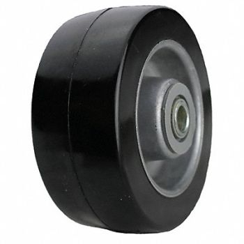 GRAINGER APPROVED RBBR Tread on Al Core Wheel 6, 26Y449