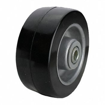 GRAINGER APPROVED RBBR Tread on Al Core Wheel 5, 26Y448
