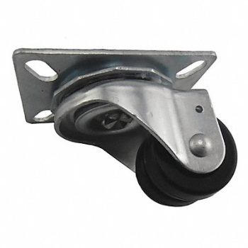GRAINGER APPROVED Standard Plate Caster Swivel 200 lb., 26Y506