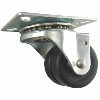 GRAINGER APPROVED Standard Plate Caster Swivel 300 lb., 26Y508