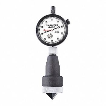 STARRETT Chamfer Gage 0-1IN, 26Y866