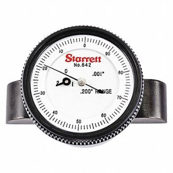 STARRETT Dial Depth Gage 0 to 8-36/64 Range, 26Z146