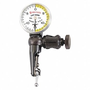 STARRETT Dial Test Indicator Vertical 711 Series, 26Z792
