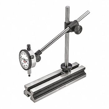 STARRETT Indicator W/Base With G Clamp, 26Z824