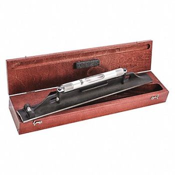 STARRETT Machinists Level Cast Iron 18 L, 26Z904