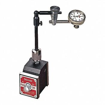 STARRETT Magnetic Base W/Indicator, 26Z922