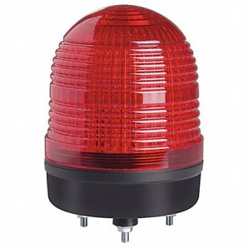 DAYTON Warning Light Red LED Stud, 26ZT50