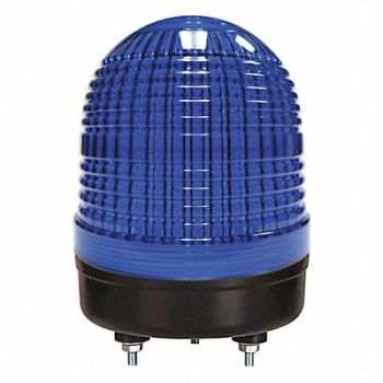 DAYTON Warning Light Blue LED Stud, 26ZT58
