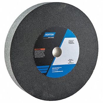 NORTON Grinding Wheel 12 in Dia SC 60 G Green, 26ZV74