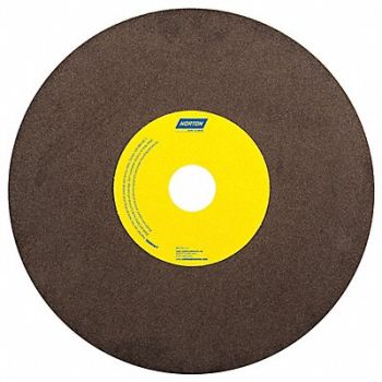 NORTON Cut-Off Wheel 12 in Dia AO 100 G PK10, 26ZW16