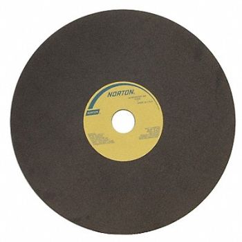 NORTON Cut-Off Wheel 12 in Dia AO 100 G PK10, 26ZW18