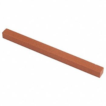 NORTON Sharpening File Square AlO Fine Red PK5, 26ZW56