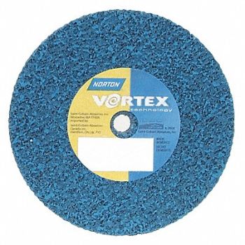 NORTON Unitized Wheel 3 in Dia 1/4 in Connect, 26ZY69