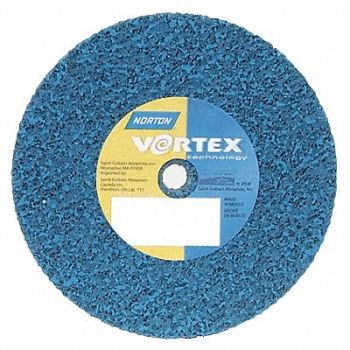 NORTON Unitized Wheel 3 in Dia 1/4 in Connect, 26ZY74