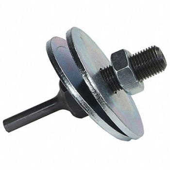 NORTON Surface-Cond Disc Mandrel 1/4 in Shank, 26ZY98