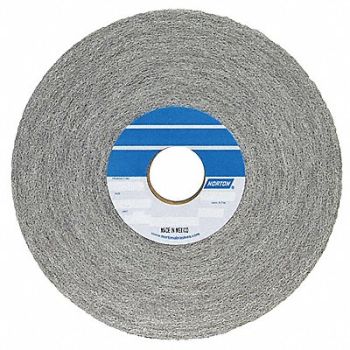 NORTON Convolute Wheel 6 in Dia 2 in W PK2, 26ZZ89