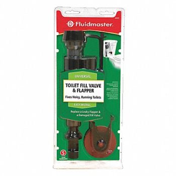 FLUIDMASTER Toilet Fill Valve - Toilet Flapper Kit, 270F46