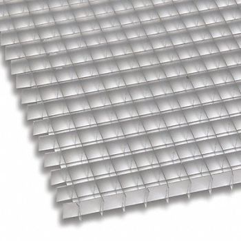 AMERICAN LOUVER Eggcrate Panel Ovrszd Mill 48 x 48 PK10, 270H48