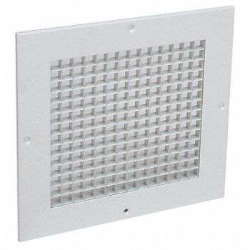 AMERICAN LOUVER Eggcrate Grille Surface Mnt 12 x12 PK2, 270H91