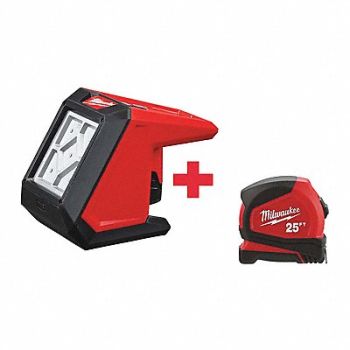 MILWAUKEE Rechargeable Worklight Kit 12.0V LED, 270Y49