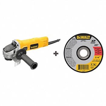 DEWALT Angle Grinder w/ (25) Abrasive Wheels, 271D85