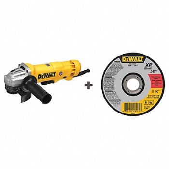 DEWALT Angle Grinder w/ (25) Abrasive Wheels, 271D89