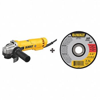 DEWALT Angle Grinder w/ (25) Abrasive Wheels, 271D91