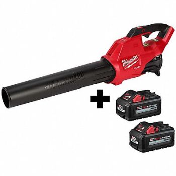 MILWAUKEE M18 FUEL Blower M18 XC6.0 Battery 2Pk, 388RM4