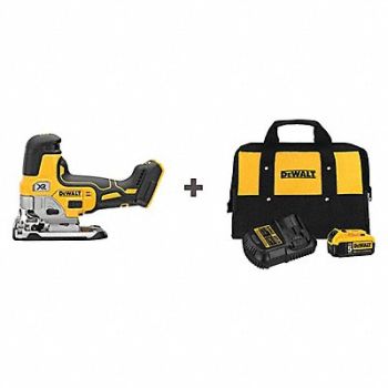 DEWALT Cordless Jig Saw 20VDC Barrel Grip, 272JN5