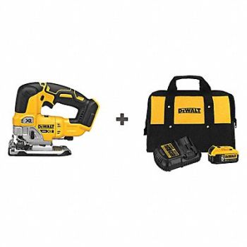 DEWALT Cordless Jig Saw Kit 20VDC D-Handle, 272JN9