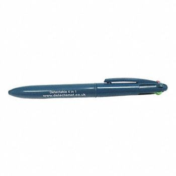 DETECTAMET INC. Pen 4 Colors In One Bl/Bk/Rd/Gr PK10, 272X91