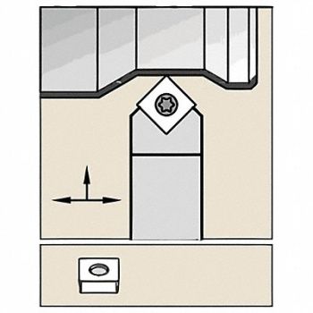 WIDIA Indexable Toolholder SSDC, 273TH1