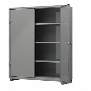 STRONG HOLD Storage Cabinet 75 x60 x24 Gray 3Shlv, 276ZJ7