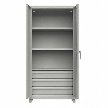 STRONG HOLD StrgCab Leg Gray 75 x 36 x 24, 276ZK0