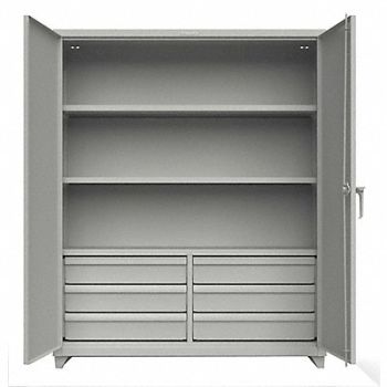 STRONG HOLD StrgCab Leg Gray 75 x 60 x 24, 276ZK3
