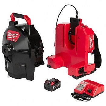 MILWAUKEE Drain Gun Kit Cordless 250 RPM, 422W12