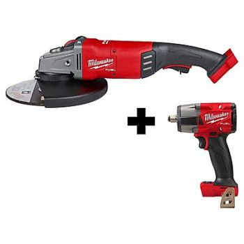 MILWAUKEE M18 7 /9 Grinder M18 1/2 Impact, 382YT4