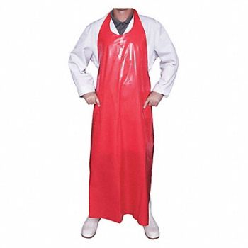 TOP DOG Die Cut Apron 50 8 mil Red, 279D83