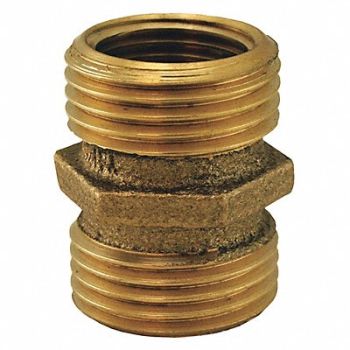 JONES STEPHENS Grdn Hose Fttng MH x MH 3/4x3/4 1/2 FIP, 280C87
