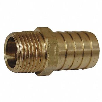JONES STEPHENS Hose Barb MPT Adapter 1 x1, 280C98