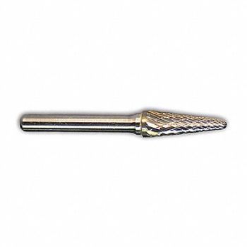 MELIN TOOL COMPANY Carbide Bur 1/2 14 Deg Includd Cone Dc, 280P82