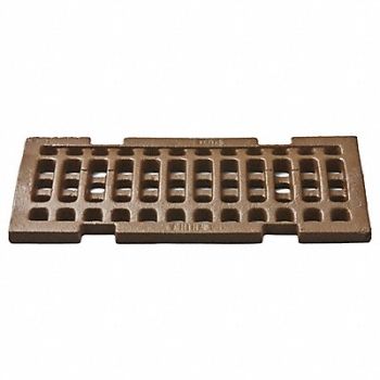 JAY R. SMITH MFG. CO Trench Drain Grate 6 W 12 L, 45DT36
