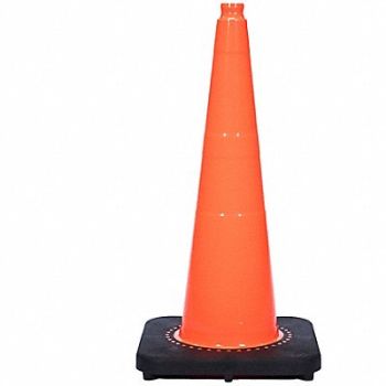 GRAINGER APPROVED Traffic Cone 10 lb Orange Cone Color, 53WN69