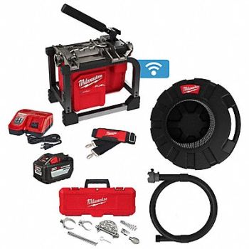 MILWAUKEE Sectional Drain Cleaning Kit 2 Augers, 60RK73