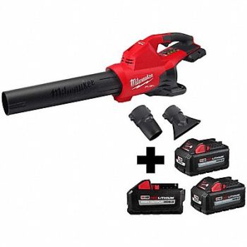 MILWAUKEE M18 DB Blower M18 8.0 + 2PK 6.0 Battery, 388TD9